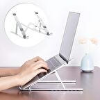 Ayarlanabilir Dizüstü Destek Tabanı Tamamen Katlanabilir Taşınabilir Laptop Yükseltici