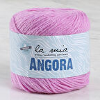 La Mia Angora 50gr Pembe El Örgü İpi - L107 - 33800