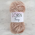 Loren Furry Bej El Örgü İpi - RF053 - 34060