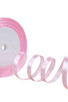 Saten Kurdele 1 cm 10 Metre Açık Pembe