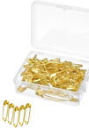 Çengelli İğne 50'li Altın Kutuda 3cm