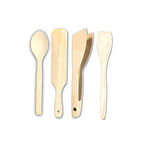 Pratik Kullanım Ahşap Mutfak Seti 4 parça