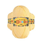 5 Adet Lüks Patik İpi Yünü Bebe Sarı 98292