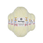 5 Adet Yumurcak Kadife El Örgü İpi Krem K335