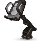 Vantuzlu Araç İçi Uzayan Ayarlanabilir Telefon Tutucu