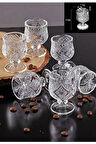 Kristal Kahve Yanı Bardağı 6lı Royaleks-R1720