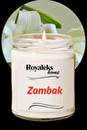 Doğal Özel Seri Kokulu Dekoratif Kavanoz Mum 210 cc - Zambak Esansı - RYL