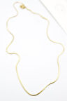 Yılan Zincir Kolye - 46cm - Altın