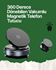 360° Ayarlanabilir Manyetik Araç Telefon Tutucu – Kompakt ve Pratik Tasarım