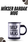 Karıştırıcı Özellikli Mikser Kupa Bardak Kompakt Taşınabilir Mug