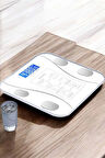 Akıllı Tartı Dijital Baskül Yağ Su Kas Vücut Kitle Kilo Ölçer Tartı