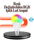 Renk Değiştiren RGB LED Ampul 16 Renk Uzaktan Kumandalı 2025 Model