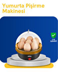 Otomatik Kapanma Özellikli Yumurta Pişirme Makinesi 7 Kapasiteli