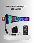 Gece Kullanıma Uygun 16x64 Pixel RGB LED Panel Estetik Atmosfer Işığı