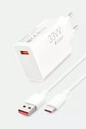 Tecno Camon 30S Uyumlu Gerçek Güç 33W Turbo Şarj Saniyeli Adaptör + Kablo Şarj Set