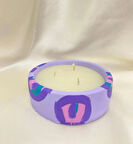 Okyanus Kokulu Meditasyon Kase Beton Mum Serisi 