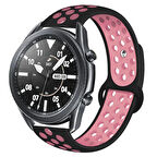Samsung Galaxy Watch 3 45mm Kordon Delikli Spor Kordon