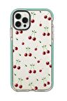 iPhone 12 Pro Uyumlu Kiraz Candy Bumper Silikonlu Telefon Kılıfı