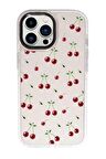 iPhone 13 Pro Max Uyumlu Kiraz Candy Bumper Silikonlu Telefon Kılıfı