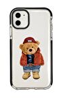 iPhone 11 Teddy Bear Candy Bumper Silikonlu Telefon Kılıfı