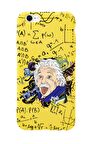iPhone 6S Einstein In Formula Desenli Premium Silikonlu Telefon Kılıfı