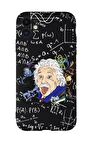 iPhone 11 Einstein In Formula Desenli Kamera Korumalı Premium Silikonlu Telefon Kılıfı