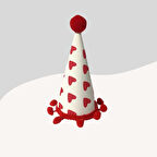 Kediler ve Küçük Irk Köpekler İçin Parti Şapkası P3 (El Yapımı)