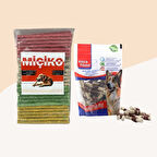 100Lü Renkli Munchy Köpek Ödülü + Dana Etli Lokmalık Munchy 6cm 36Lı