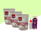 Yavru Kediler İçin Süt Tozu 200Gr 3 Adet + 60ML Biberon