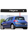 Renault Megane 2 Arka Stop Sticker Ürün Resimdeki Araca Aittir