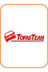 Tofaş Oto Sticker Kırmızı 40*10 Cm
