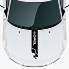 Opel Senator İçin Uyumlu Aksesuar Oto Kaput Şerit Sticker