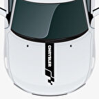 Chrysler Concorde İçin Uyumlu Aksesuar Oto Kaput Şerit Sticker