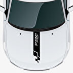 Fiat Freemont İçin Uyumlu Aksesuar Oto Kaput Şerit Sticker