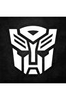 Transformers Oto Sticker Beyaz 20*20 Cm