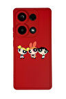 Xiaomi Redmi Note 13 Pro 4G Uyumlu Powerpuff Girls Desenli Premium Silikonlu Lansman Telefon Kılıfı