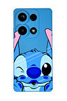 Xiaomi Redmi Note 13 Pro 4G Uyumlu Stitch Desenli Premium Silikonlu Lansman Telefon Kılıfı