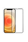 Iphone 12 Siyah Mat Seramik Ekran Koruyucu ''parmak Izi Ve Hava Kabarcığı Bırakmaz''