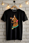 Scooby-Do Baskılı Unisex Oversize Tişört