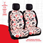 Dijital Baskılı Dudaklı Desen