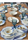 Yemek Takımı 86 Parça 6 Kişilik Bluemelia