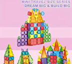 Manyetik Yapı Blokları Mühendislik Serisi 47 Parça