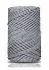 Pamuk Makrome 2 mm Gri