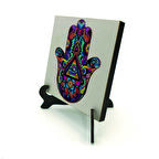 Fatıma’nın EliBaskılı MDF Masaüstlük