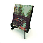 Amsterdam GörseliBaskılı MDF Masaüstlük