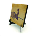 Kanuni Sultan Süleyman’ın TuğrasıYazılı MDF Masaüstlük