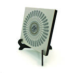 35 Adet BesmeleYazılı MDF Masaüstlük