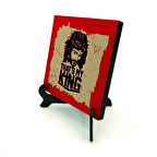 Hz İsa GörseliBaskılı MDF Masaüstlük