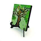 Ağaç KadınBaskılı MDF Masaüstlük