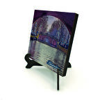 Amsterdam GörseliBaskılı MDF Masaüstlük